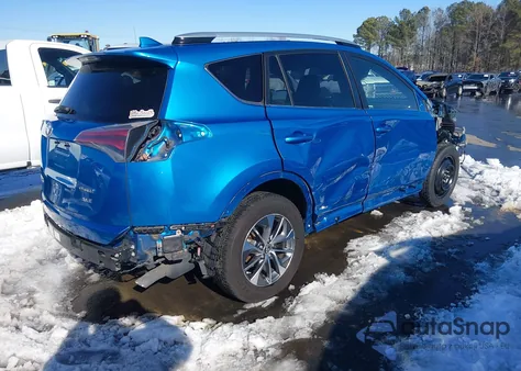2016 Toyota Rav4 Hybrid Xle z USA, uszkodzony, nr VIN JTMRJREVXGD035175
